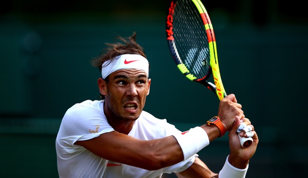 Nadal war gegen Del Potro gefordert.