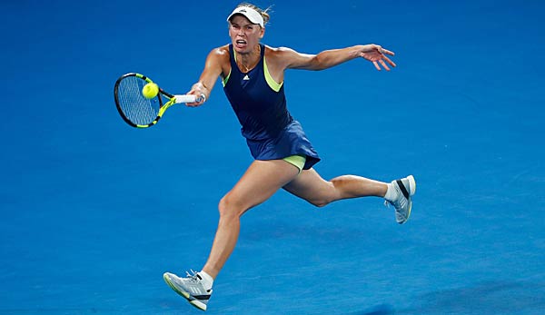 Caroline Wozniacki tritt in Washington an.
