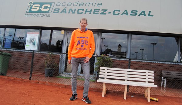 Sergio Casal fungiert als Turnierdirektor