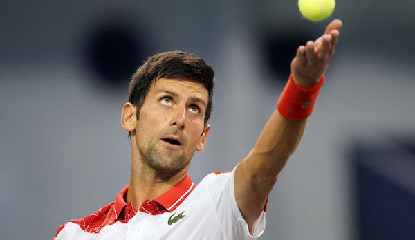 Novak Djokovic im Shanghai-Viertelfinale