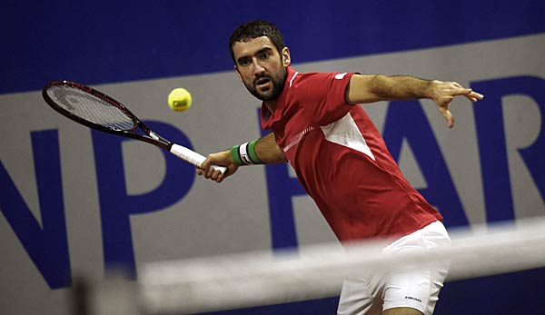 Marin Cilic geht mit den Kroaten als leichter Favorit ins Rennen.