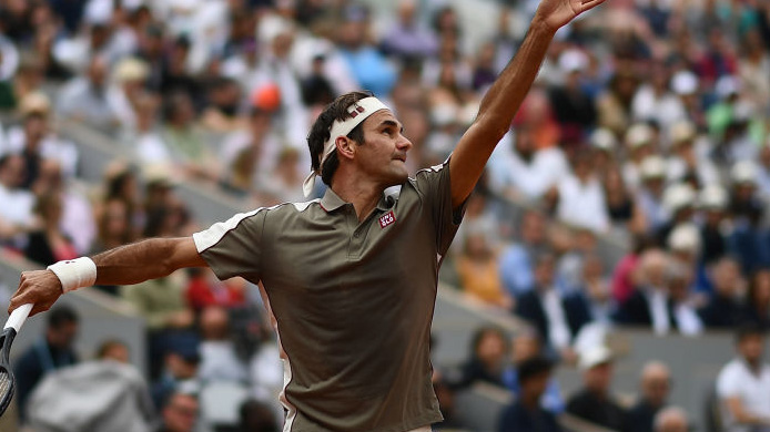Roger Federer hat in Paris für volle Tribünen gesorgt Roger Federer hat in Paris für volle Tribünen gesorgt