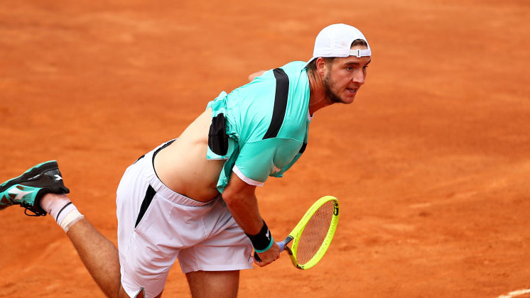 Jan-Lennard Struff hat in Rom wieder zugeschlagen