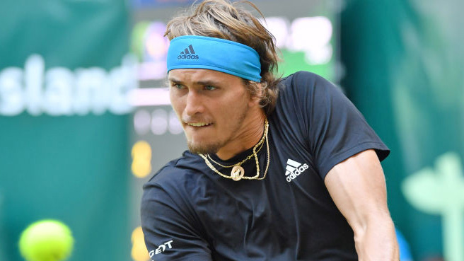 Alexander Zverev is in the quarterfinals in Halle