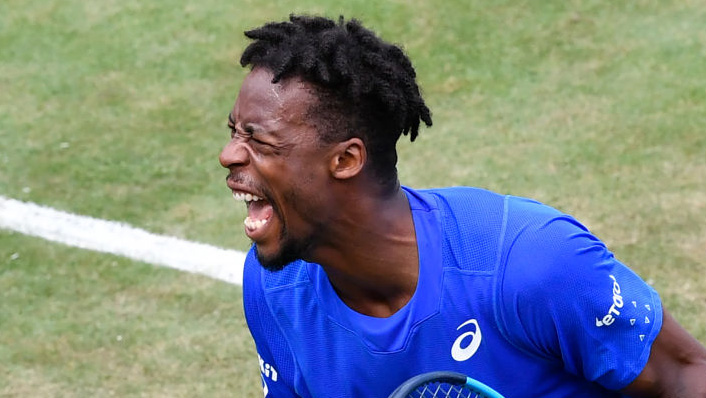 Gael Monfils ist in Stuttgart ausgeschieden Gael Monfils ist in Stuttgart ausgeschieden