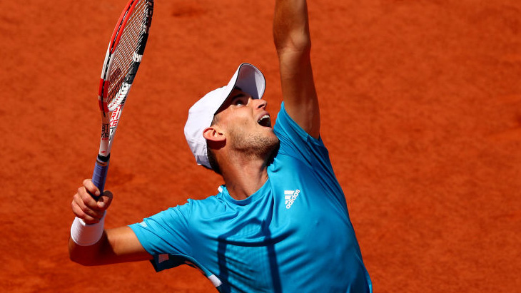 Dominic Thiem steht auch 2019 im French-Open-Halbfinale 