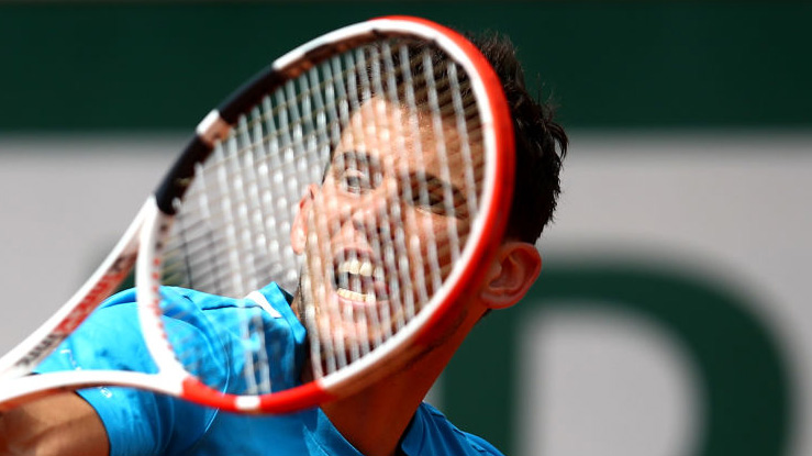Dominic Thiem has pulled Gael monfils tooth again