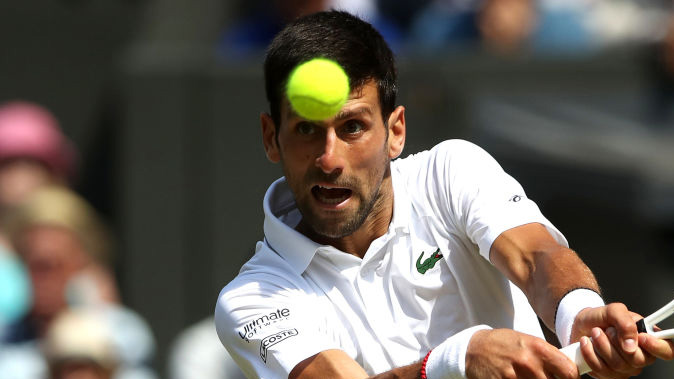 Novak Djokovic's eyes are on a fifth Wimbledon title