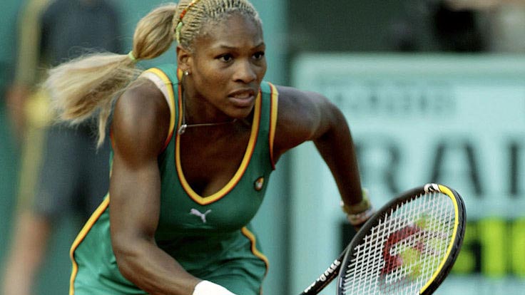 Glory Days 2002 - Serena im Kamerun-Outfit