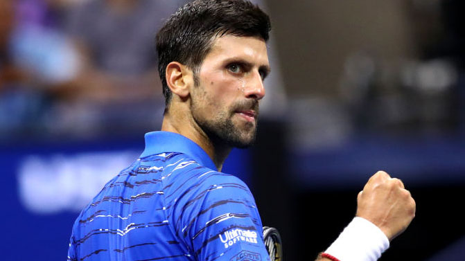 Novak Djokovic was there again when it counted