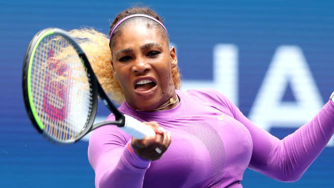 Serena Williams is in the quarterfinals in New York