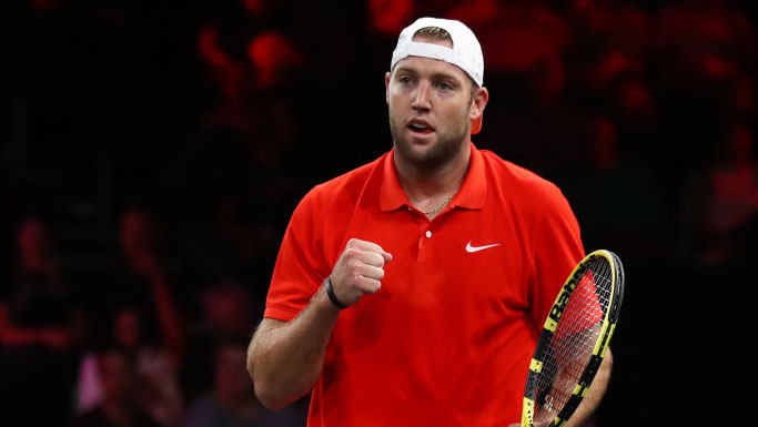 Jack Sock hat Fabio Fognini im Griff gehabt