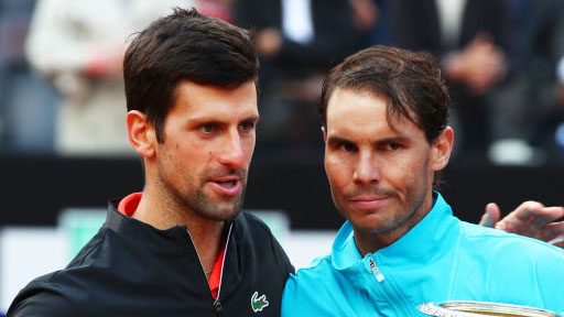 Novak Djokovic und Rafael Nadal - in Kasachstan bester Laune Novak Djokovic und Rafael Nadal - in Kasachstan bester Laune