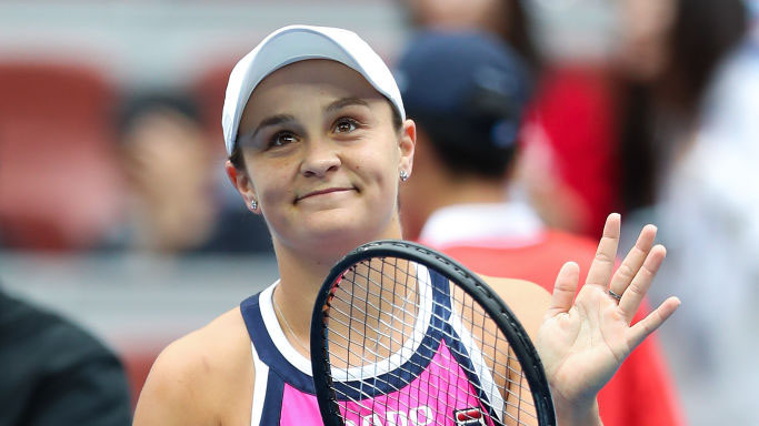 Ashleigh Barty hat in Peking groß aufgespielt