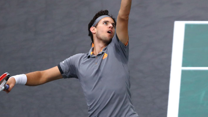 Dominic Thiem in Paris-Bercy