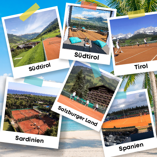 Die Tennisnet-Hotels: eine Auswahl Die Tennisnet-Hotels
