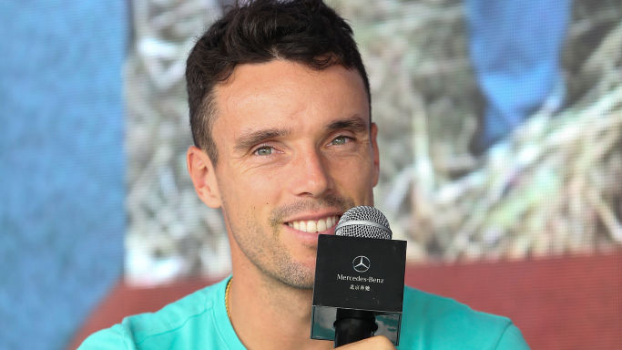 Roberto Bautista-Agut hat gut lachen Roberto Bautista-Agut hat gut lachen
