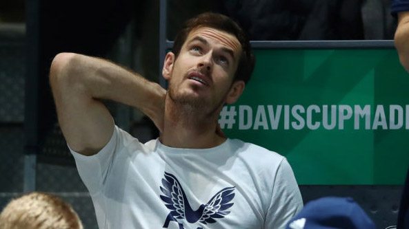 Am Ende nur noch Zuschauer in Madrid - Andy Murray