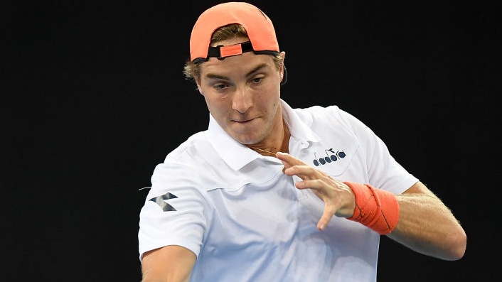 Jan-Lennard Struff has brought the second point for Germany