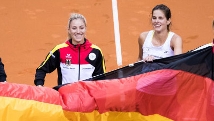 Are Angie Kerber and Jule Görges traveling to Brazil?