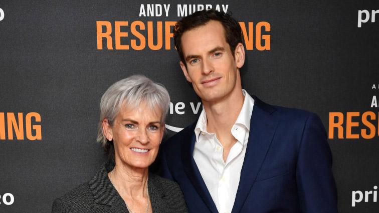 Judy and Andy Murray at the premiere of the documentary in London