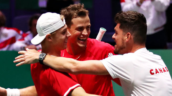 Kanadische Freudentraube - Shapovalov, Pospisil, Dancevic