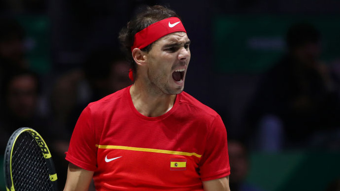 Rafael Nadal hatte 2019 viel Grund zu jubeln