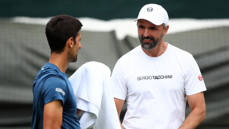 At Nole Goran Ivanisevic sees no problems