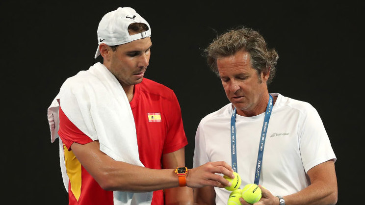 Rafael Nadal arbeit schon viele Jahre lang mit Francisco Roig