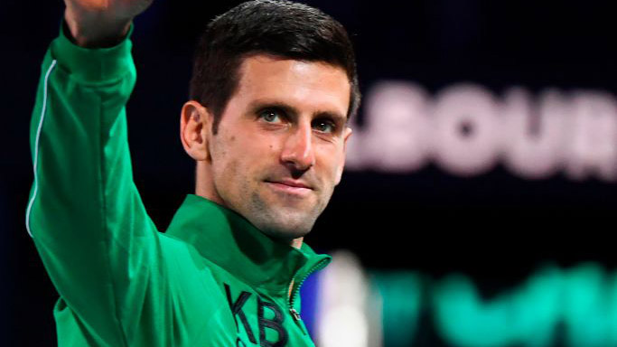 Novak Djokovic ist 2020 noch unbesiegt