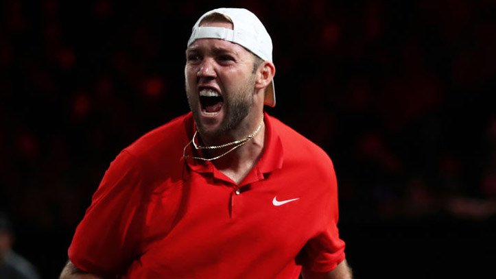 Jack Sock durfte zuletzt beim Laver Cup jubeln Jack Sock durfte zuletzt beim Laver Cup jubeln