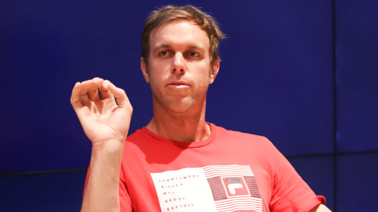 Seit neuestem in Elternzeit - Sam Querrey Seit neuestem in Elternzeit - Sam Querrey