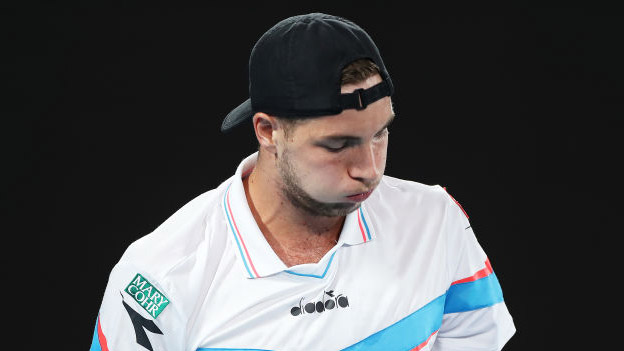 Jan-Lennard Struff ist in Rotterdam nur noch im Doppel vertreten