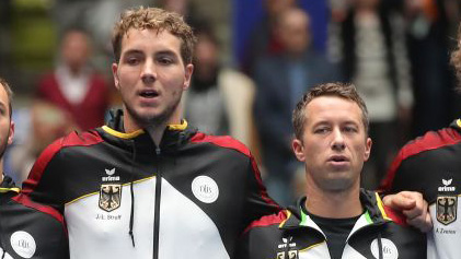 Jan-Lennard Struff und Philipp Kohlschreiber spielen für Deutschland Jan-Lennard Struff und Philipp Kohlschreiber spielen für Deutschland