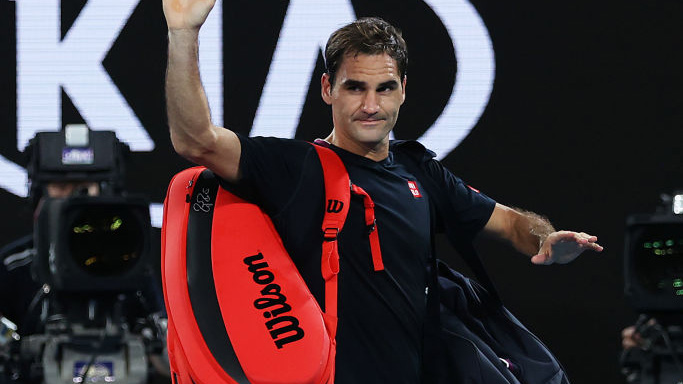 Roger Federer after his semi-final loss at the Australian Open 2020