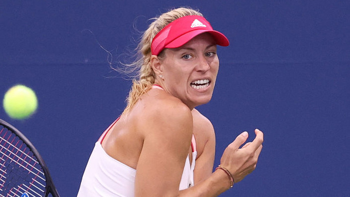Angelique Kerber has a good chance of reaching the last sixteen