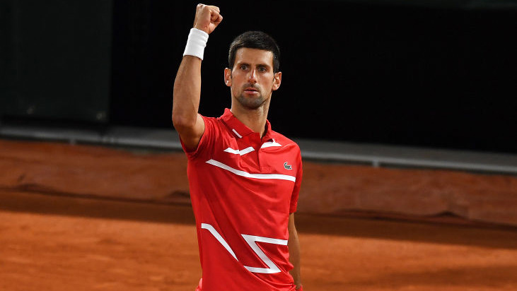 Novak Djokovic will play for his second French Open title on Sunday