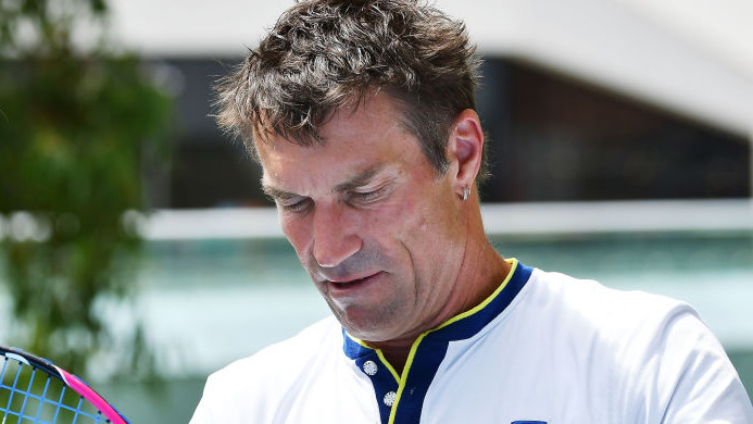 Pat Cash is not in the mood for Australia at the moment