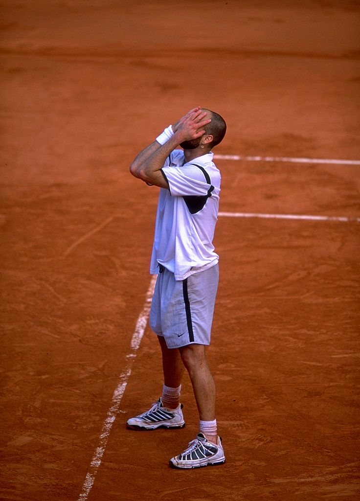 Andre Agassi 1999 in Roland Garros
