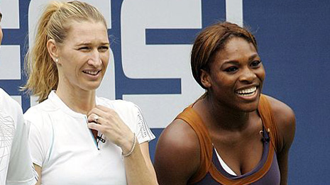 Steffi oder Serena - das war die große Frage.
