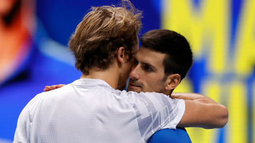 Schlager right at the beginning of the year: Alexander Zverev against Novak Djokovic