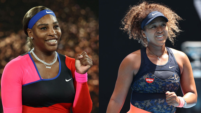 Serena Williams und Naomi Osaka treffen sich zum vierten Mal auf der WTA-Tour