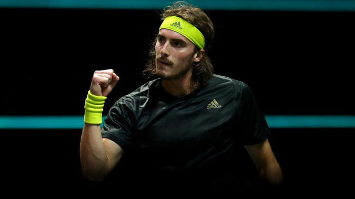 Stefanos Tsitsipas in Rotterdam