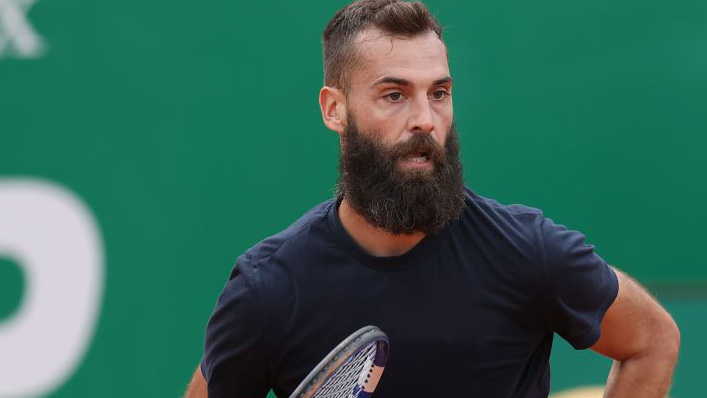 Mächtiger Bart, wenig Lust auf Tennis: Benoit Paire