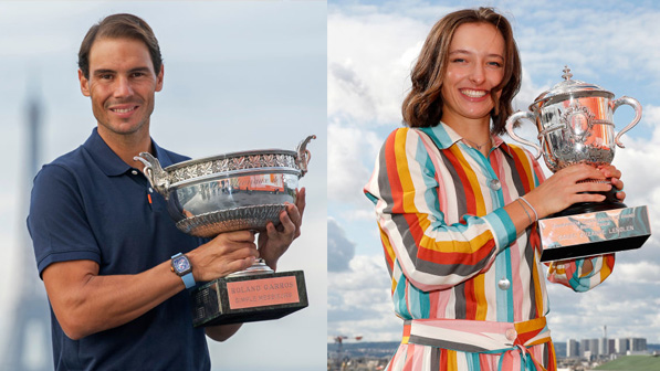 Rafael Nadal und Iga Swiatek wollen ihre Titel verteidigen