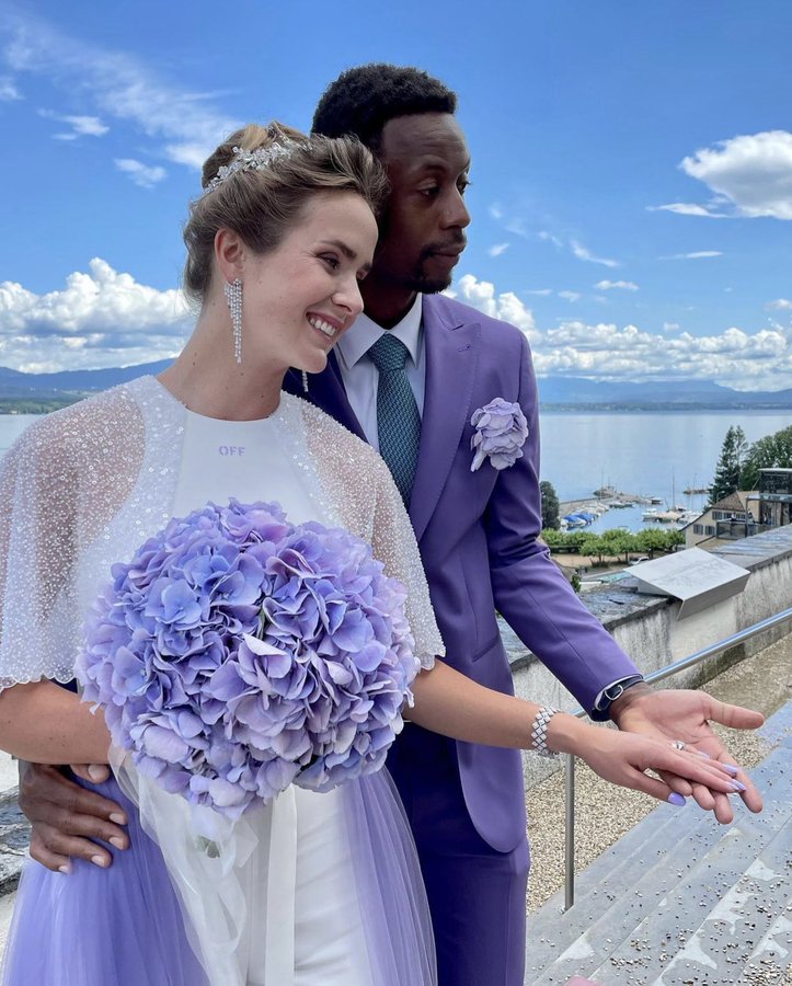 Elina Svitolina and Gael Monfils got married!