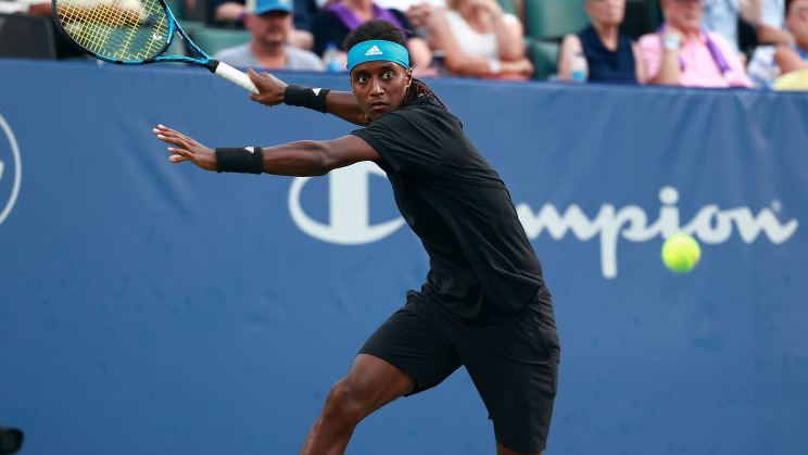 Mikael Ymer is playing for his first ATP final today