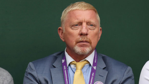 Boris Becker commented on the US Open for Eurosport