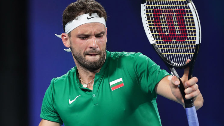 Grigor Dimitrov würde gerne beim ATP Cup starten - kann aber nicht