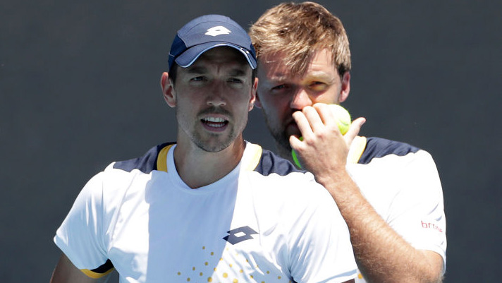 Andreas Mies and Kevin Krawietz are in the round of 16 in Melbourne